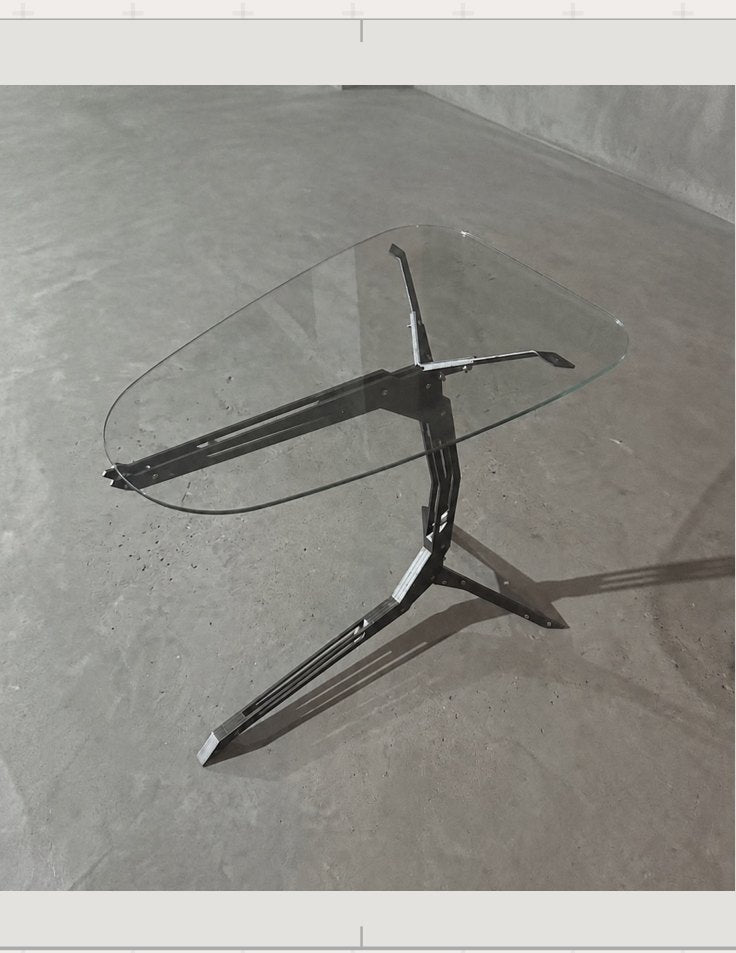 Side table glass